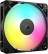 CORSAIR RS120 ARGB 120mm Ventilateur PWM – Connexion Daisy-Chain – Faible Bruit – Roulement à Dôme Magnétique – Paquet Unique – Noir