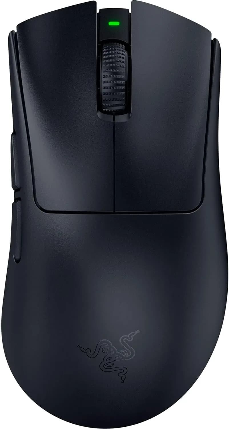 Razer DeathAdder V4 Pro - Souris Esport sans Fil Ergonomique ultralégère - 56g - 2,4 GHZ Hyperspeed - Focus Pro 45K Sensor - 8K Hz Polling - Switches optiques Gen-4 - PC/Mac | Noir