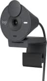 Logitech Brio 300 Webcam Full HD avec confidentialité | Mic Riduzione Rumore, USB-C, Certificata Zoom, Microsoft Teams, Google Meet, Correzione Automatica Luce - Grafite