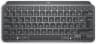 Logitech MX Keys Mini Minimaliste Clavier sans Fil Illuminé | Compact, Bluetooth, Rétroéclairé, USB-C, macOS, iOS, Windows, Linux, Android, Construction métal - Gris foncé