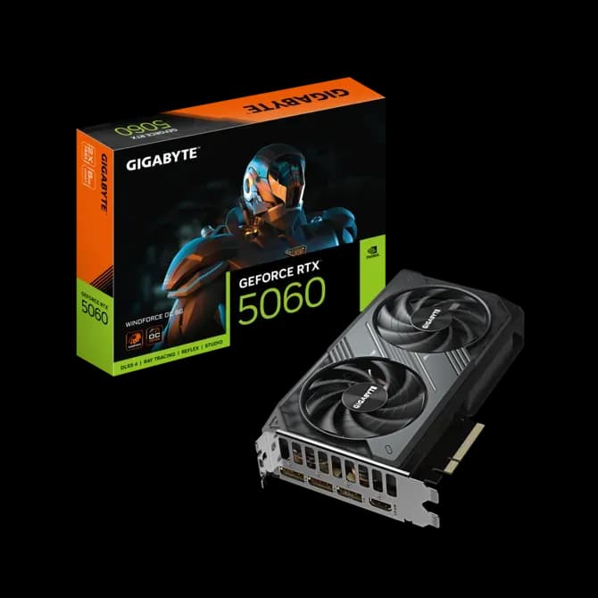 Carte Graphique Gigabyte GeForce RTX 5060 Windforce OC