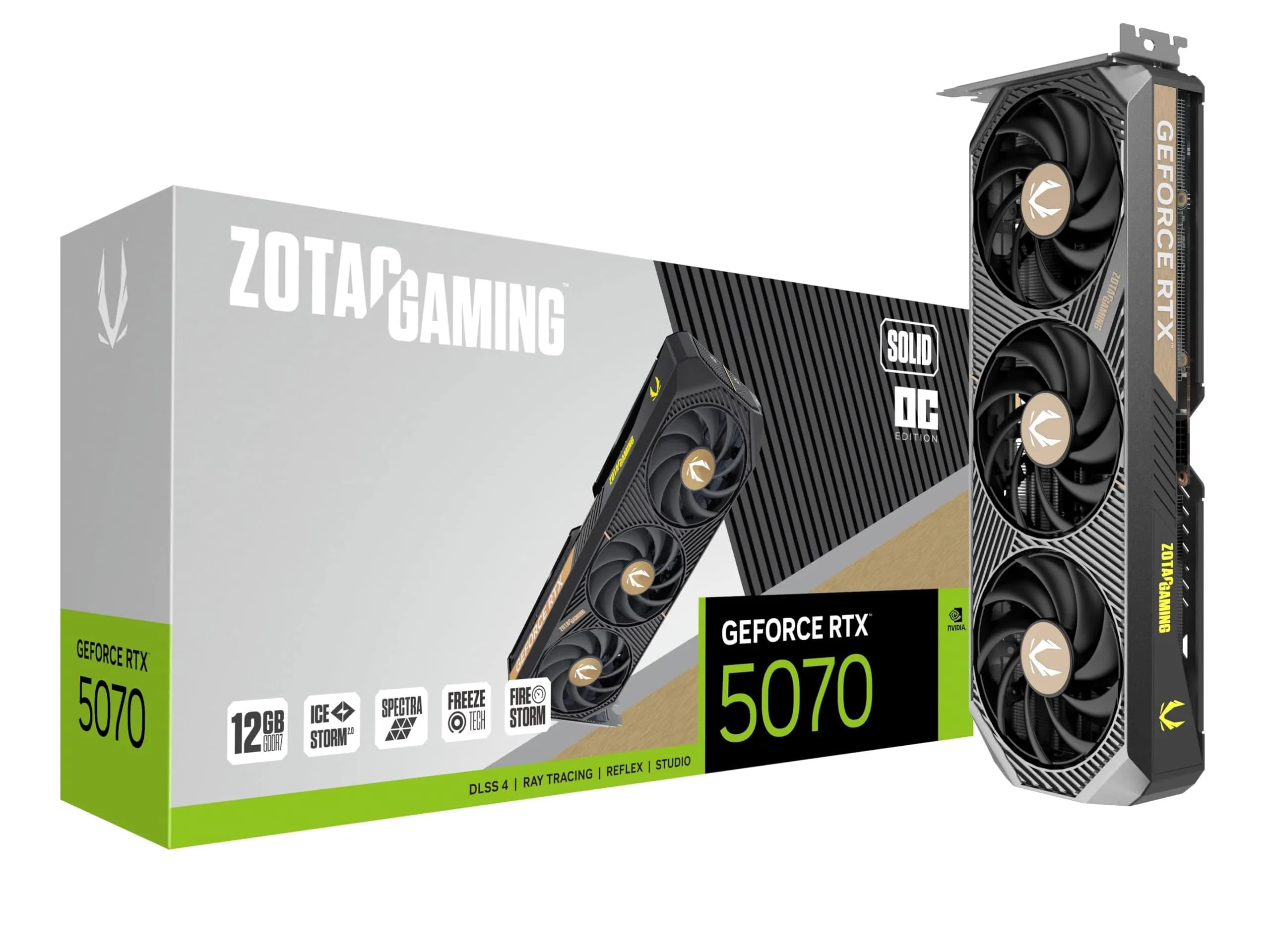 Zotac Gaming GeForce RTX 5070 Solid