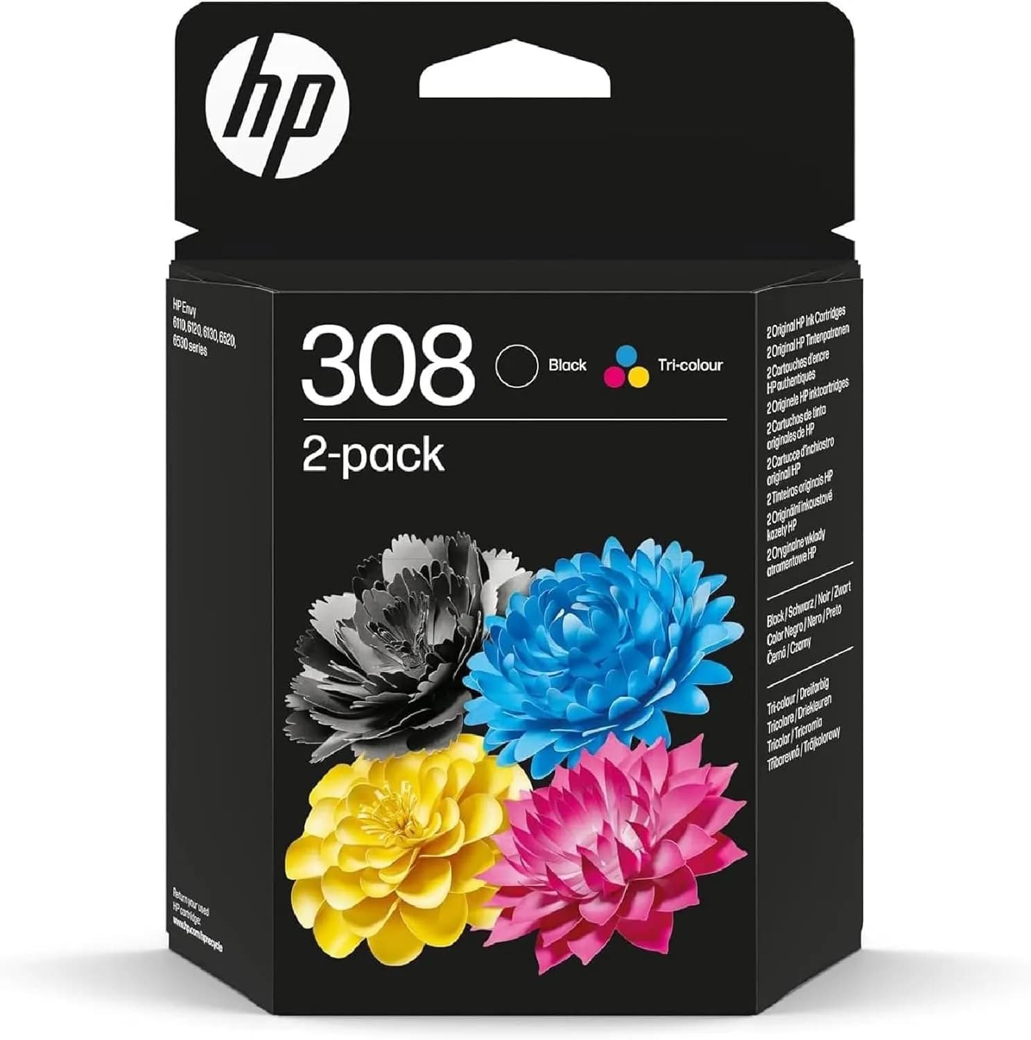 HP 308 Multipack Noir(e) / Plusieurs couleurs