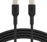 Belkin BoostCharge câble USB-C vers USB-C, câble USB C charge rapide, câble certifié USB-IF pour iPhone 15, Plus, Pro, Pro Max, Samsung Galaxy S24, S23, iPad Pro, Google Pixel, etc., 1 m, noi