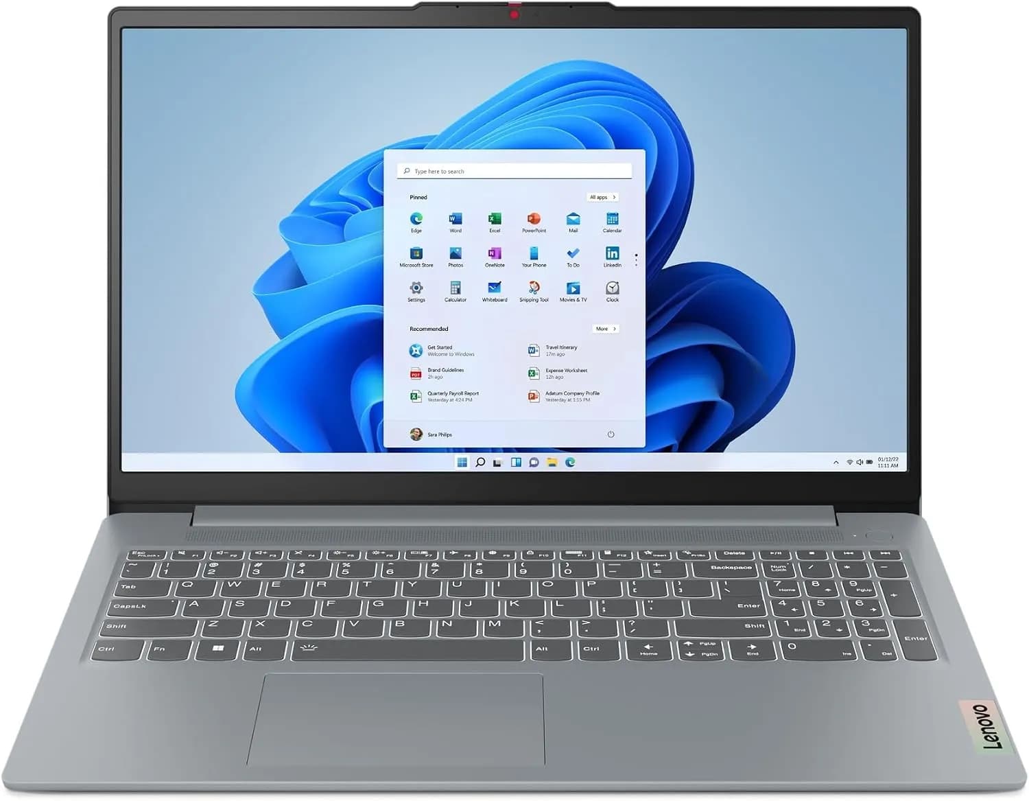 Lenovo - Ordinateur Portable Lenovo IdeaPad Slim 3 15ABR8 82XM011QFR (15.6")