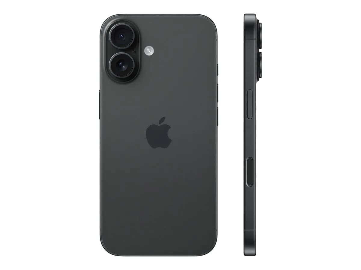 Apple - Apple iPhone 16 - noir - 5G smartphone - 128 Go - GSM