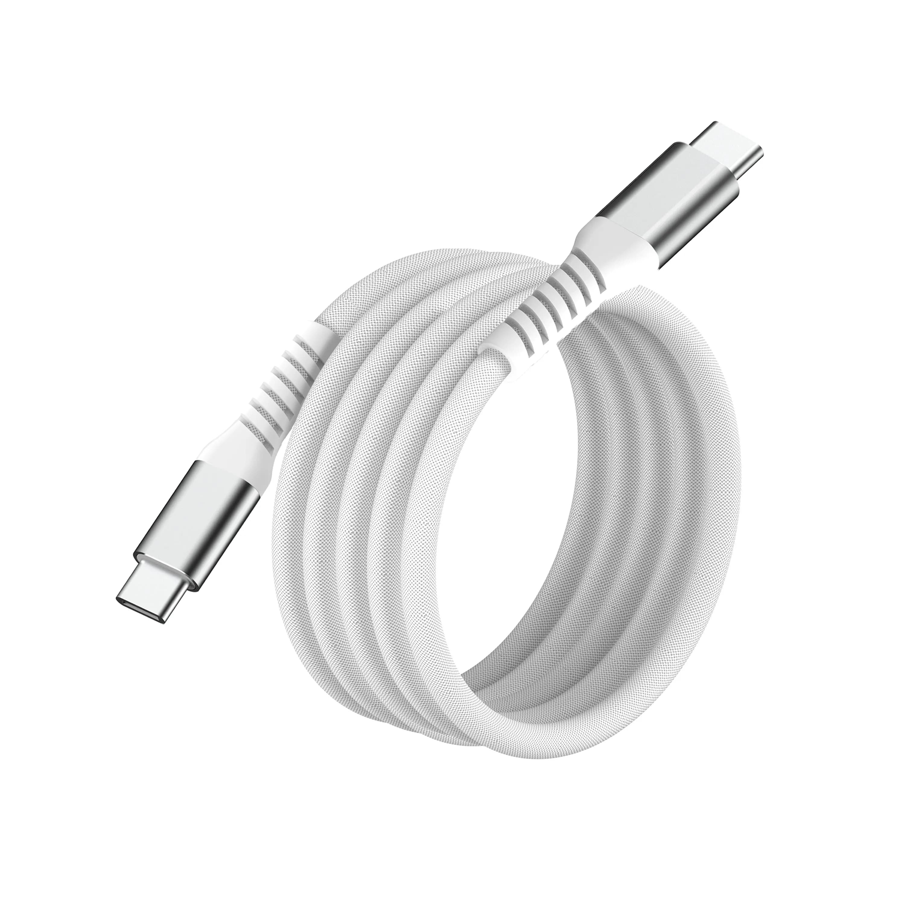 WE Câble de charge magnétique USB-C / USB-C 1 m blanc
