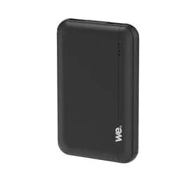 WE Batterie de secours 5000 mAh, 2 ports USB-A, 5 V/2,1 A, 10,5 W, noir