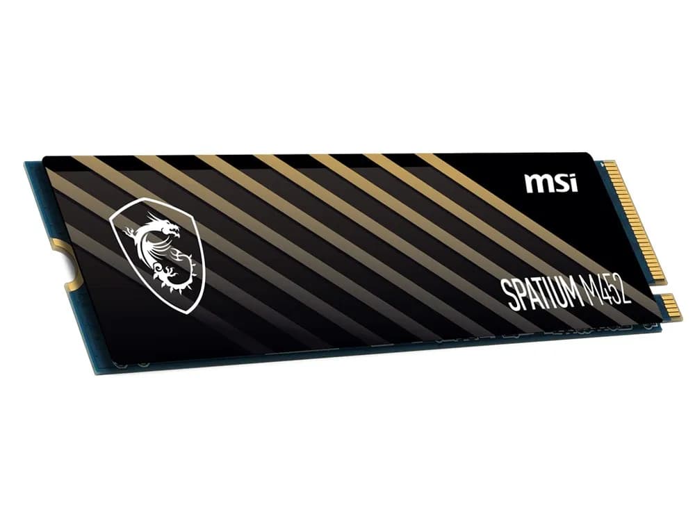 MSI SPATIUM M452 PCIe 4.0 NVMe M.2 500GB 500 Go PCI Express 4.0 3D NAND