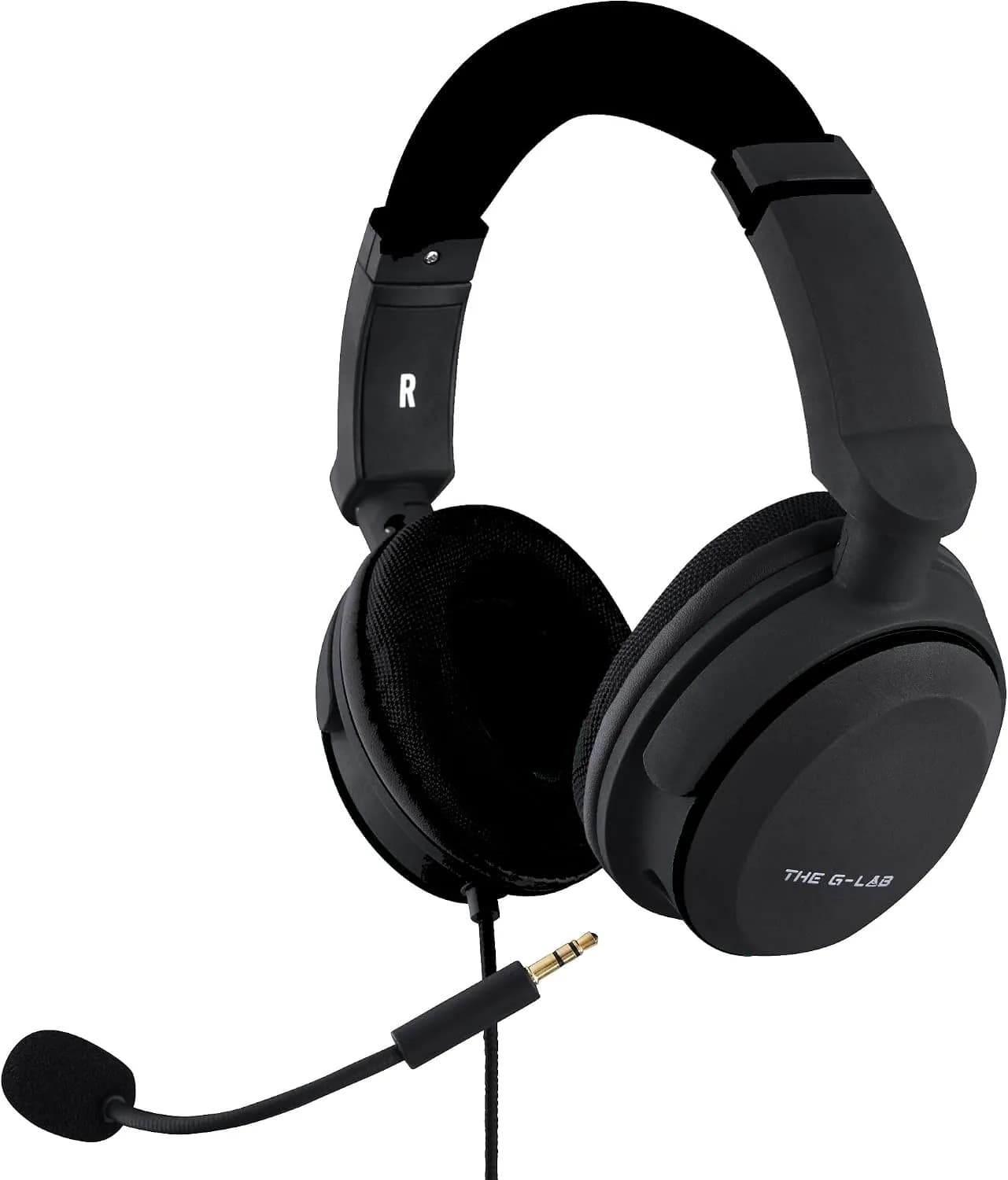 The G-Lab Korp Carbon - Casque Gaming Micro Détachable Basses