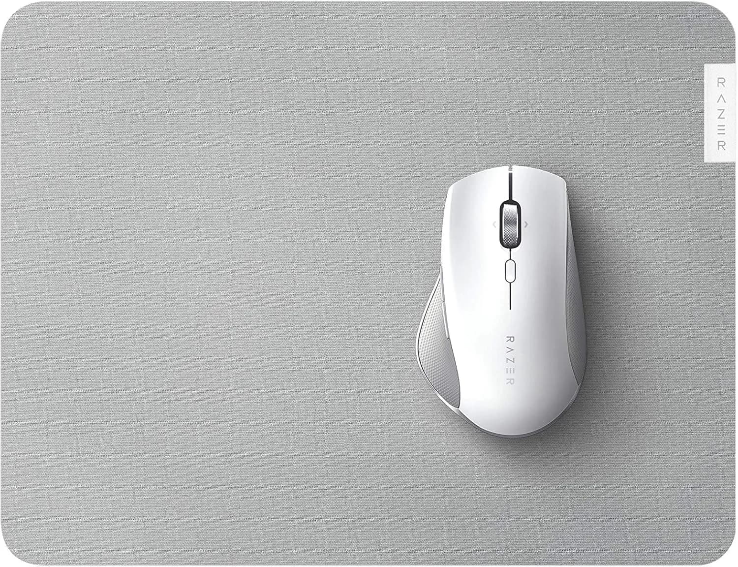Razer Pro Glide - Tapis de Souris Souple la Productivité au Bureau (Surface en Tissu texturé Résistant et de Haute Densité, Antidérapant, 360 x 275 x 3mm) Gris