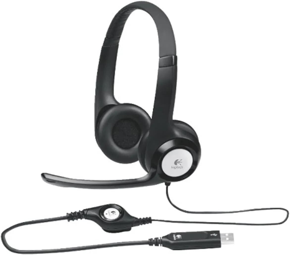 LOGITECH H390 Noir avec câble, 981-000406