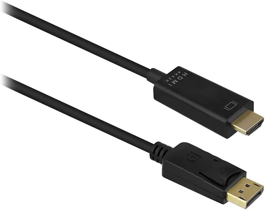 T'nB - Câble DisplayPort vers HDMI 4K 2m, Audio et Vidéo Haute Définition