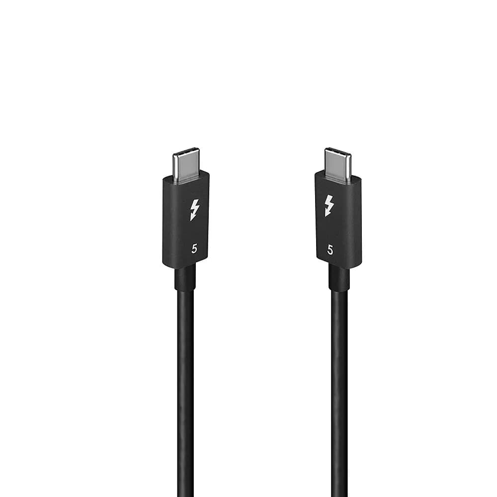 Lindy Câble Thunderbolt 5 de 1m, 80 Gbit/s, PD 240W, passif