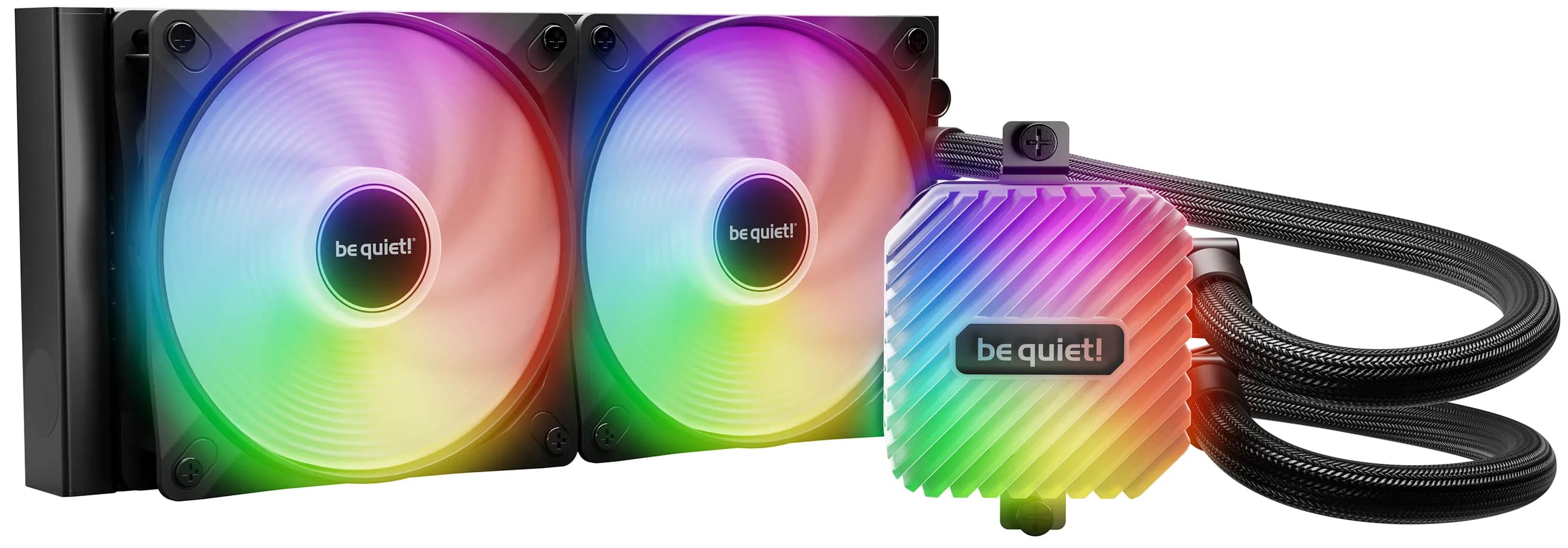 be quiet! Light Loop 240 mm | Système de refroidissement liquide tout-en-un, 240 mm, noir, socket Intel et AMD, ARGB
