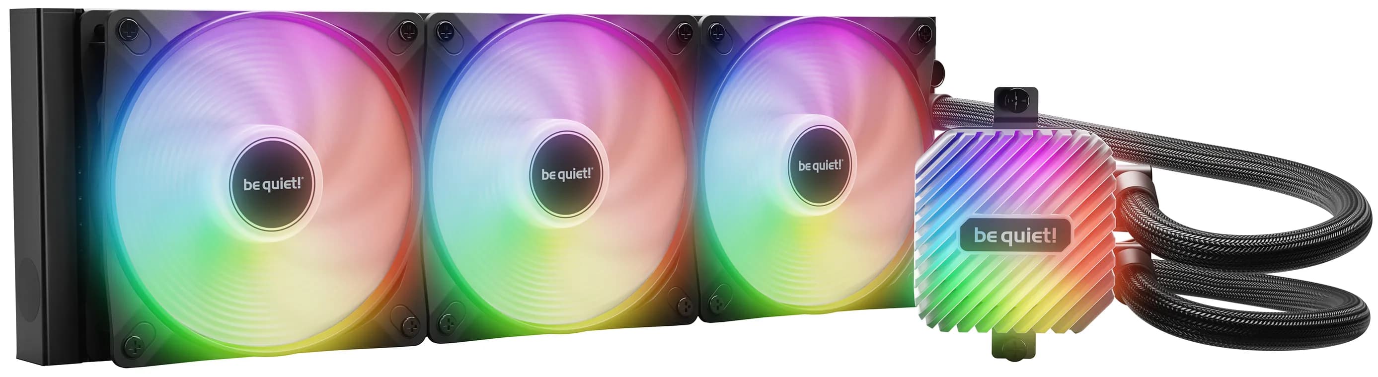 be quiet! Light Loop 360 mm | Système de refroidissement liquide tout-en-un, 360 mm, noir, socket Intel et AMD, ARGB
