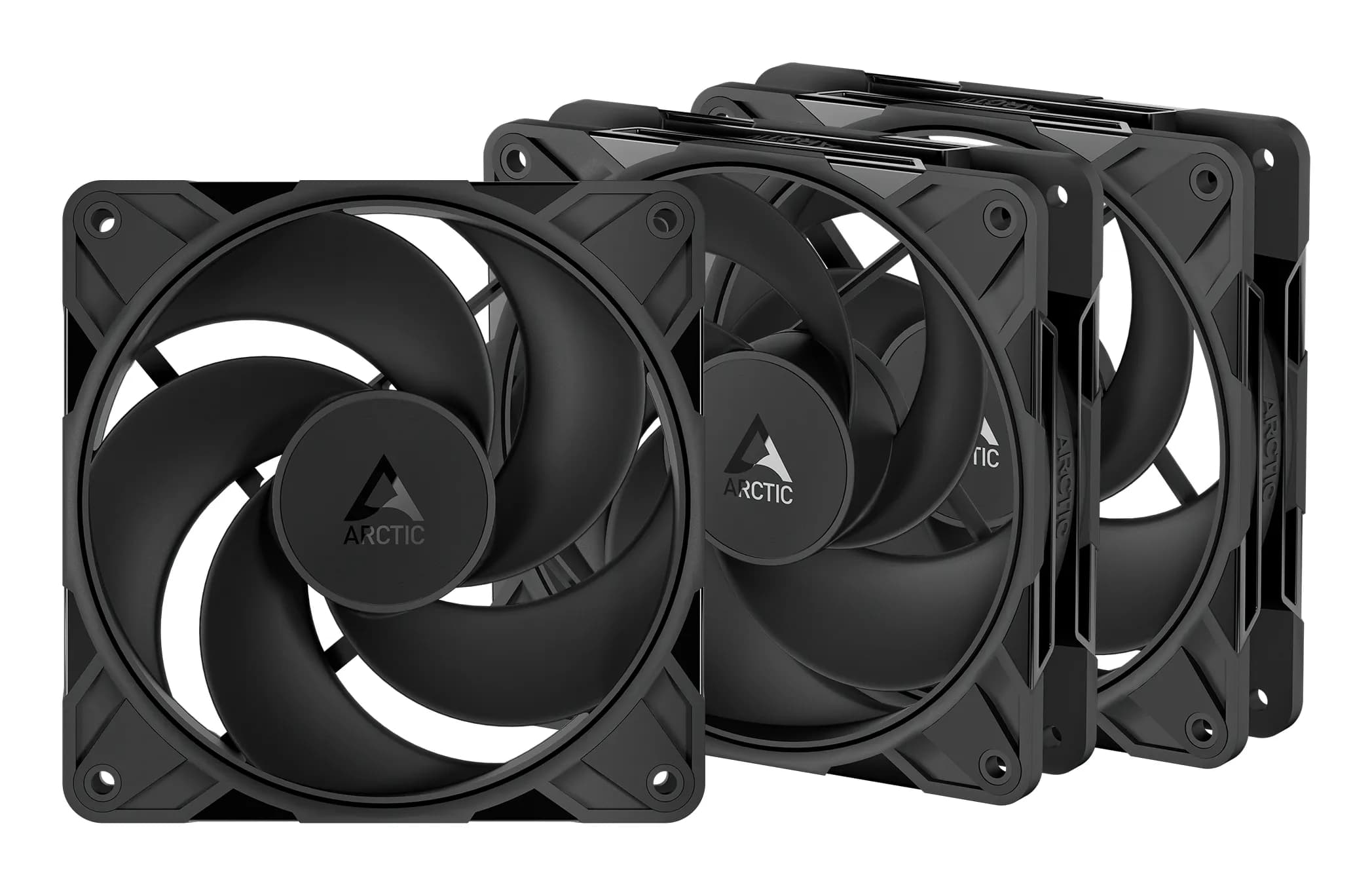 ARCTIC Freezer P12 Pro Reverse - 3 Pack Boitier PC Ventilateur 12 cm Noir 3 pièce(s)