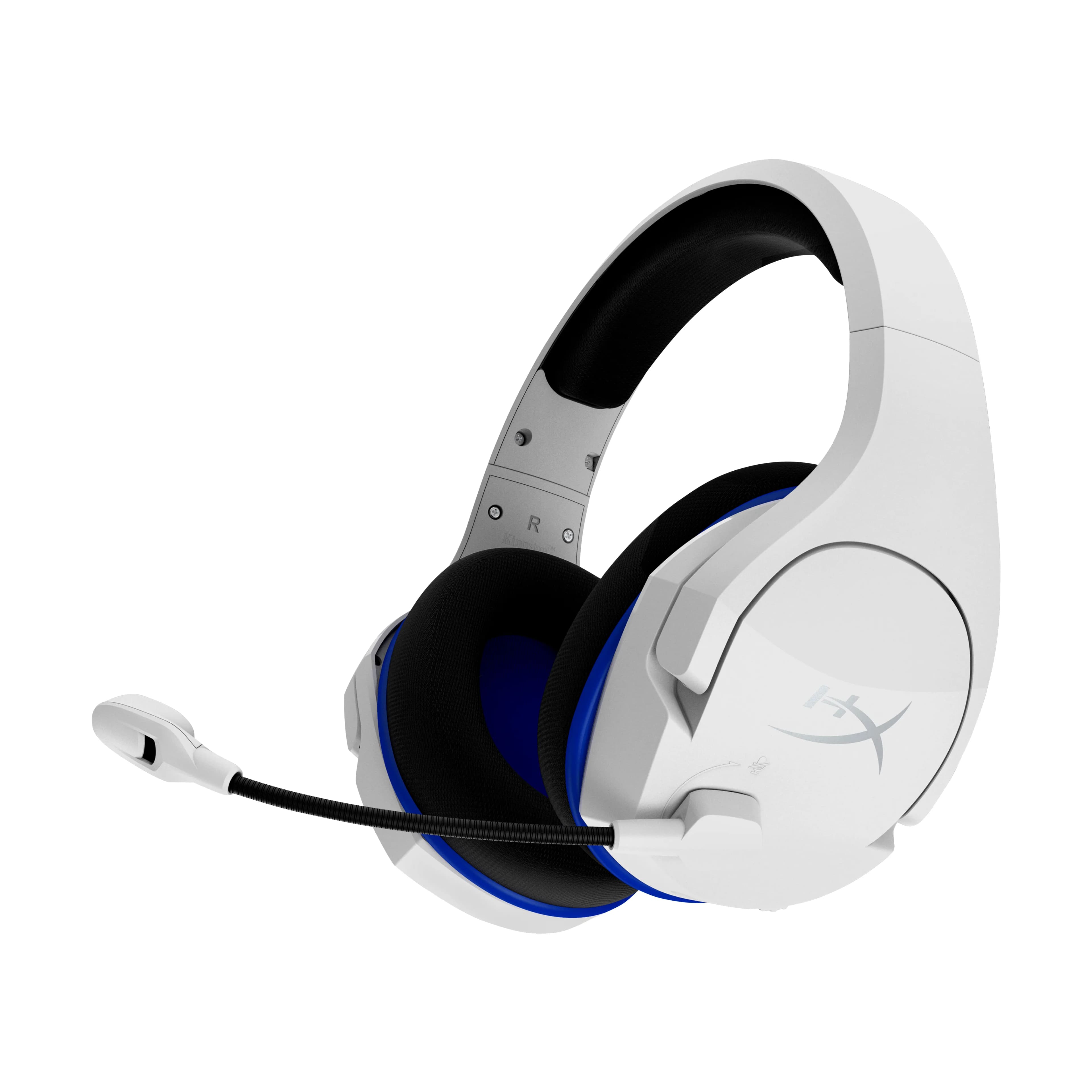 Core HyperX Cloud Plus - Casque pour jeux sans fil (bleu blanc) - PS5 -PS4