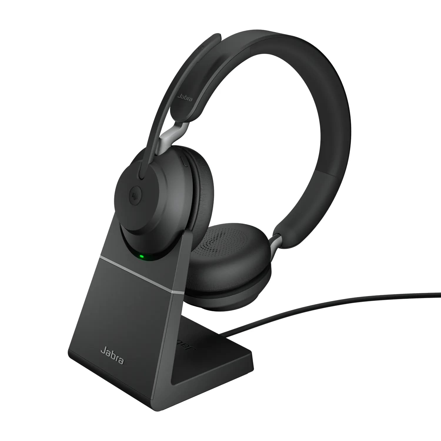 Jabra Evolve2 65 Casque Sans fil Arceau Bureau/Centre d'appels USB Type-C Bluetooth Socle de chargement Noir