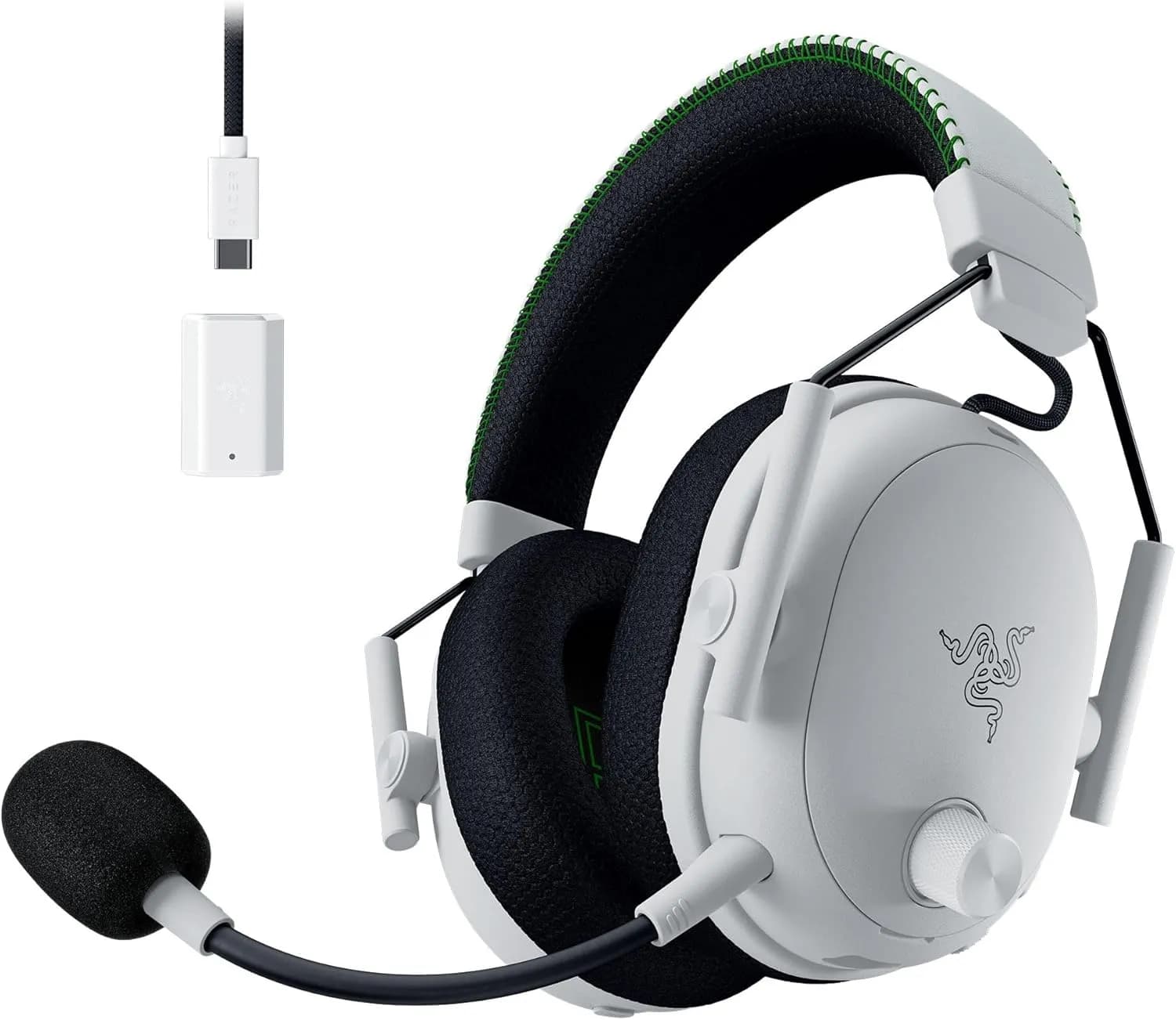 Casque gaming sans fil Razer BlackShark V3 Pro Xbox S|X – Blanc, ANC