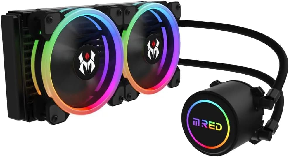 M.RED AIO 240MM RGB Rainbow - AIRW-24 - WATERCOOLING