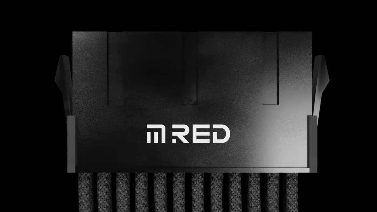 M.RED Kit d'extension 7 câbles tressés Ultimate noir KEX-01B