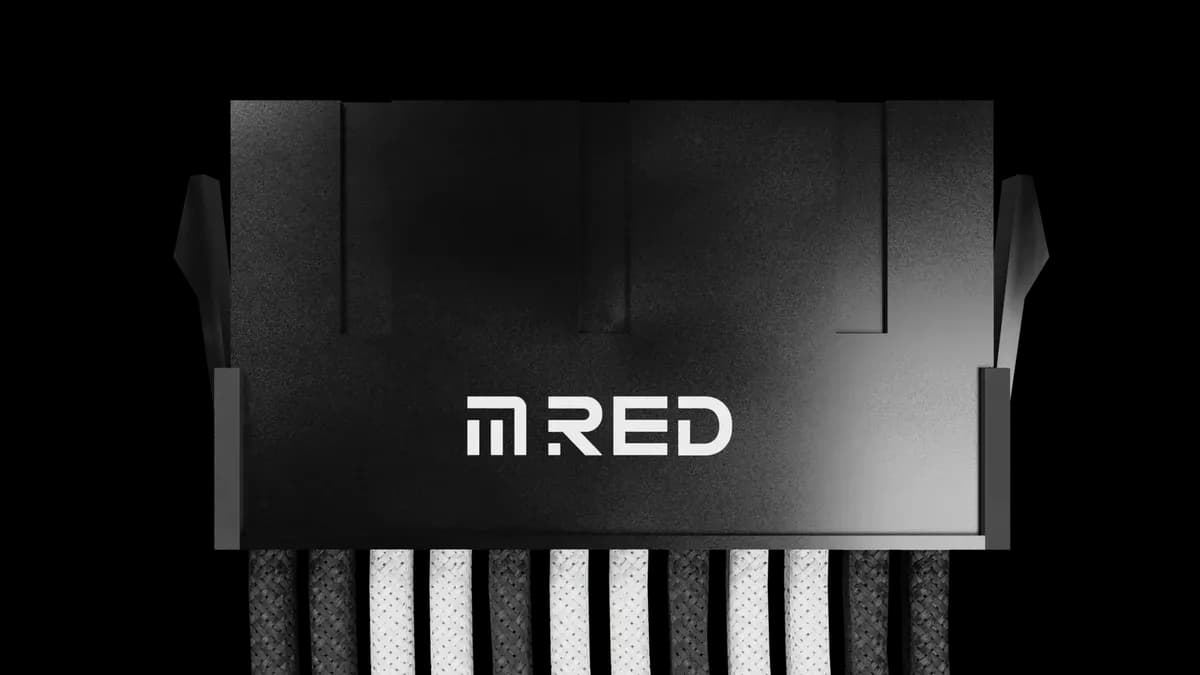 M.RED Kit extension 7 câbles tressés Ultimate Blanc Noir KEX-01WB