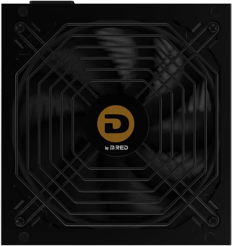 M.Red DU-550B Bloc d'alimentation - Prise EU - 550W, Certifié 80 Plus Bronze, PSU ATX, Rail Unique 12V, Circuit DC vers DC, Ventilateur 120mm - Garantie 5 Ans
