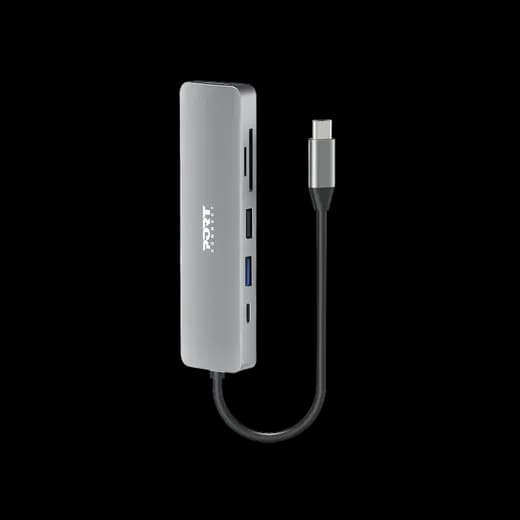 Port Designs Station d'accueil mobile USB-C 1 x 4K, 5 périphériques, 100 W