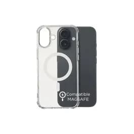WE Coque de protection transparente pour Apple iPhone 17 compatible MagSafe