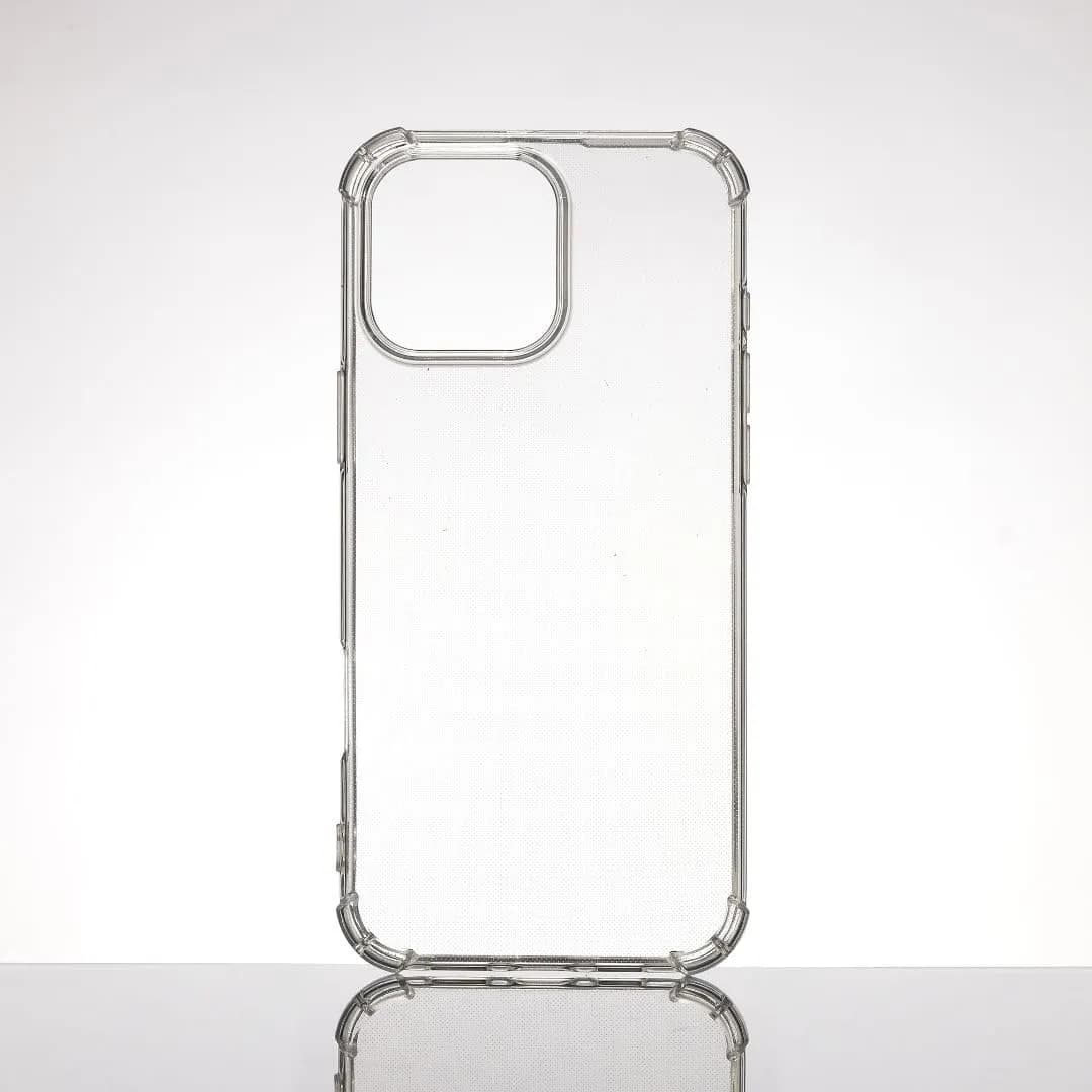 WE Coque de protection TPU pour Apple iPhone 16 Pro Max transparente