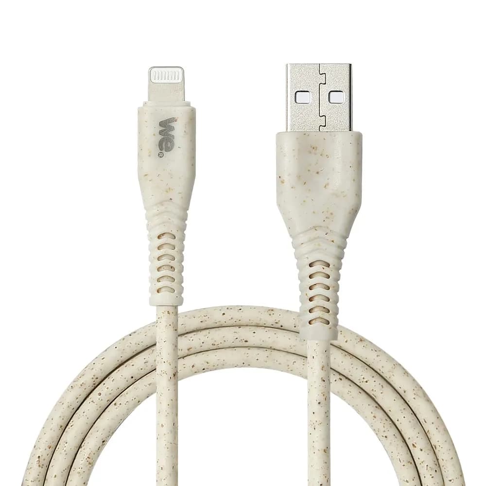 WE Câble Lightning/USB A biosourcé avec 30 % de matières recyclées
