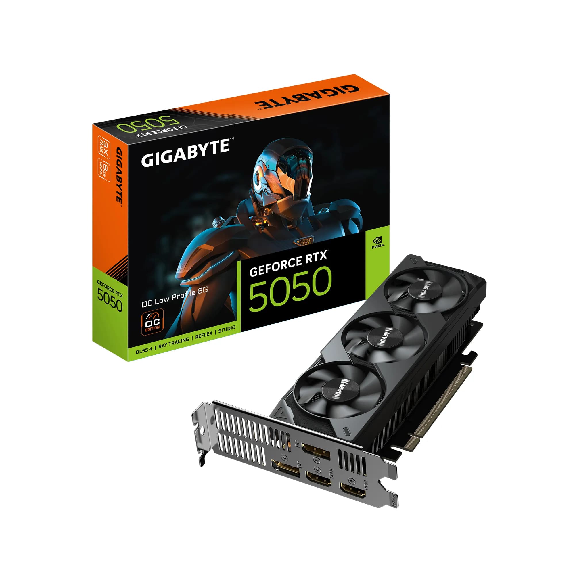 GIGABYTE GeForce RTX 5050 OC Low Profile 8G Carte Graphique