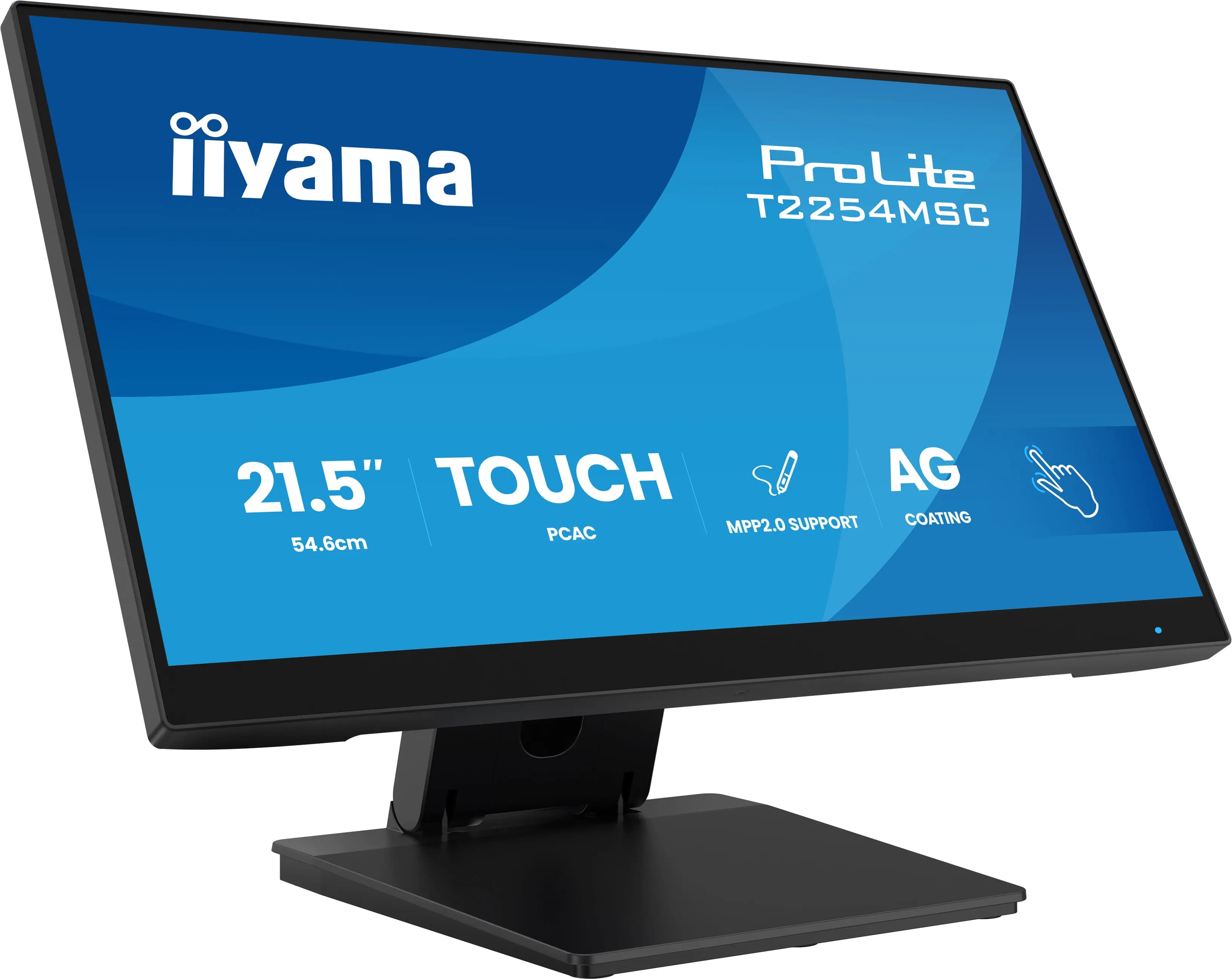 iiyama T2254MSC-B2AG écran plat de PC 54,6 cm (21.5") 1920 x 1080 pixels Full HD LED Écran tactile Noir