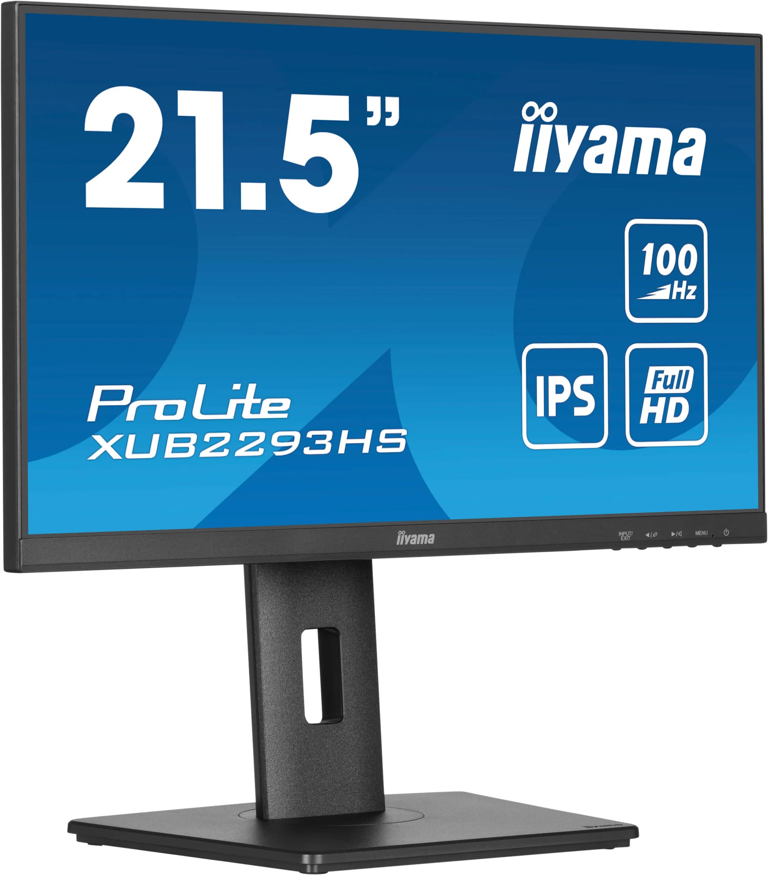 iiyama ProLite XUB2293HS-B6 écran plat de PC 54,6 cm (21.5") 1920 x 1080 pixels Full HD LED Noir