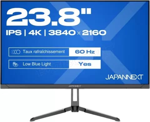 JAPANNEXT JN-IPS238U60 Écran PC 23,8 pouces 4K UHD IPS 60 Hz noir