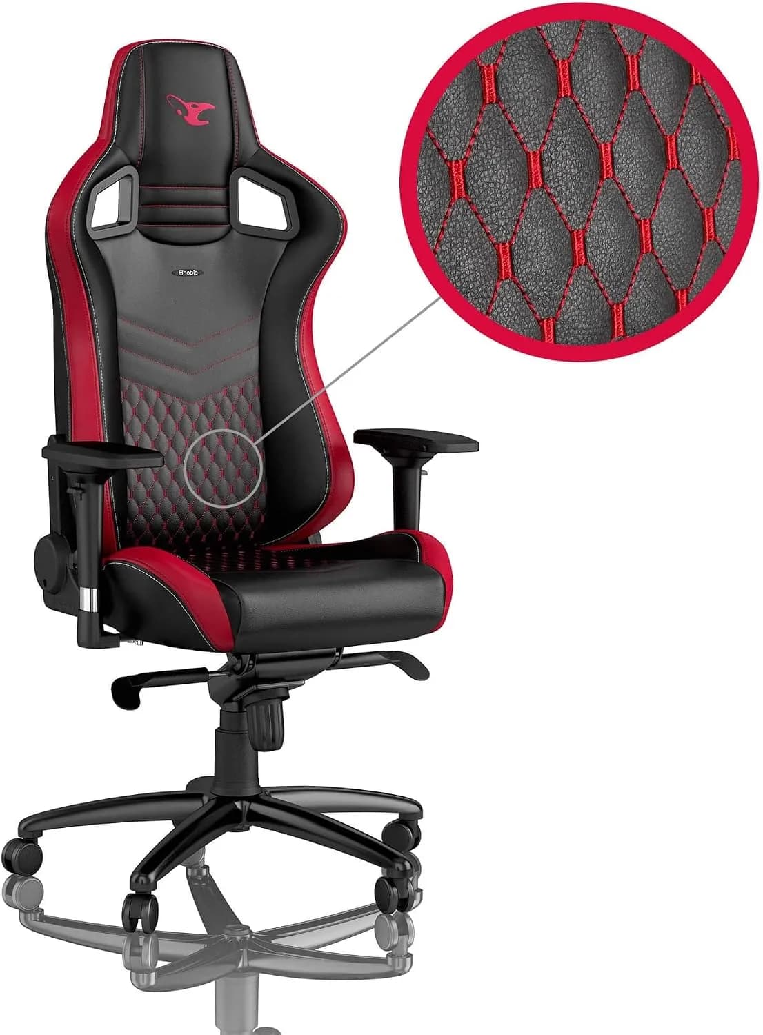 noblechairs Epic Chaise de Gaming - Chaise de Bureau - Cuir Synthétique PU - Édition Mousesports