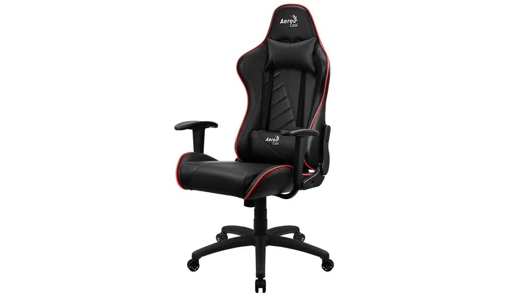 Aerocool AC110 AIR Siège de jeu universel Siège rembourré Noir, Rouge