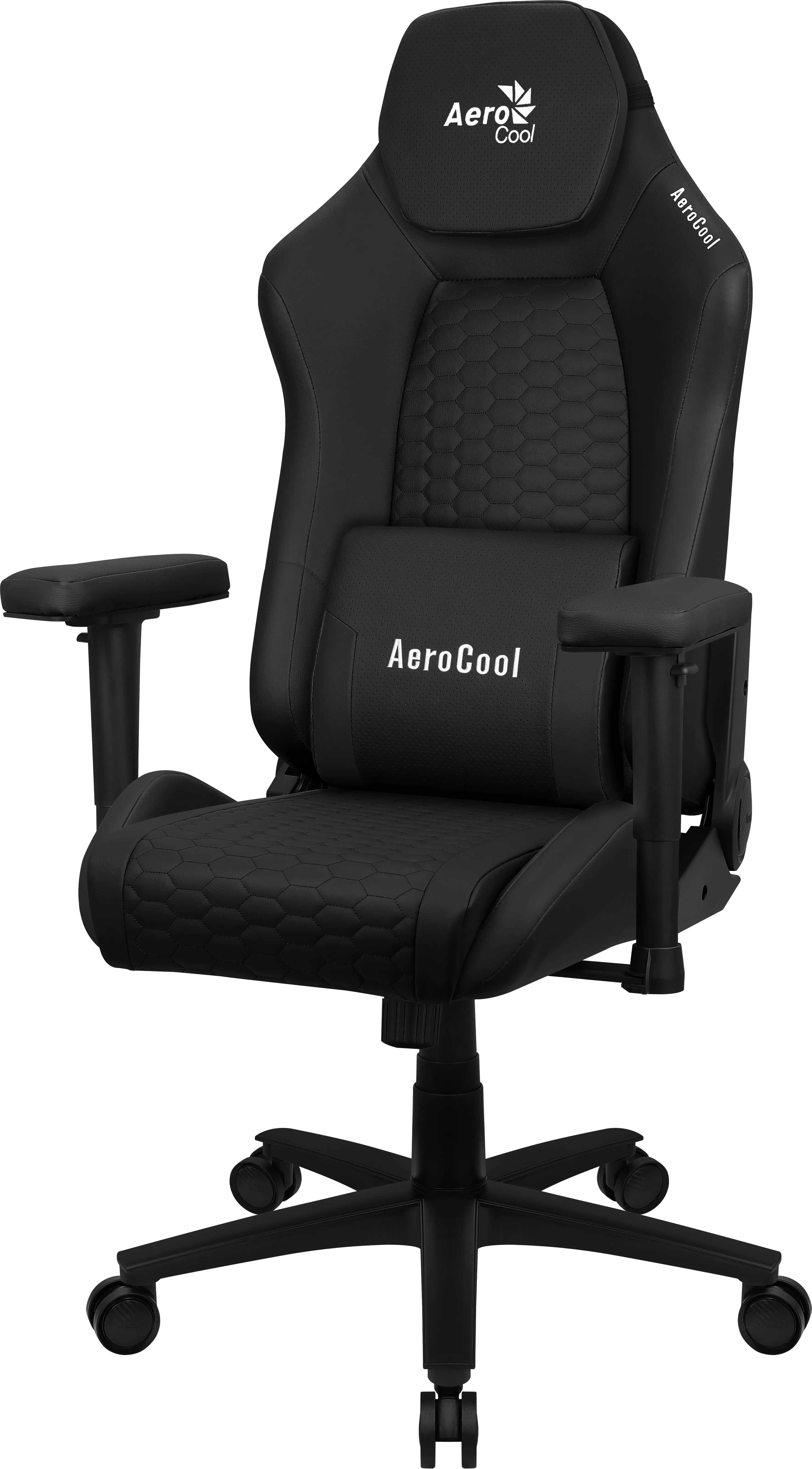 Aerocool CROWNBK Siège pour jeu vidéo Siège de jeu universel Siège rembourré Noir