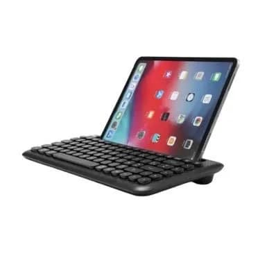 WE Clavier Bluetooth universel avec support pour tablette et smartphone noir