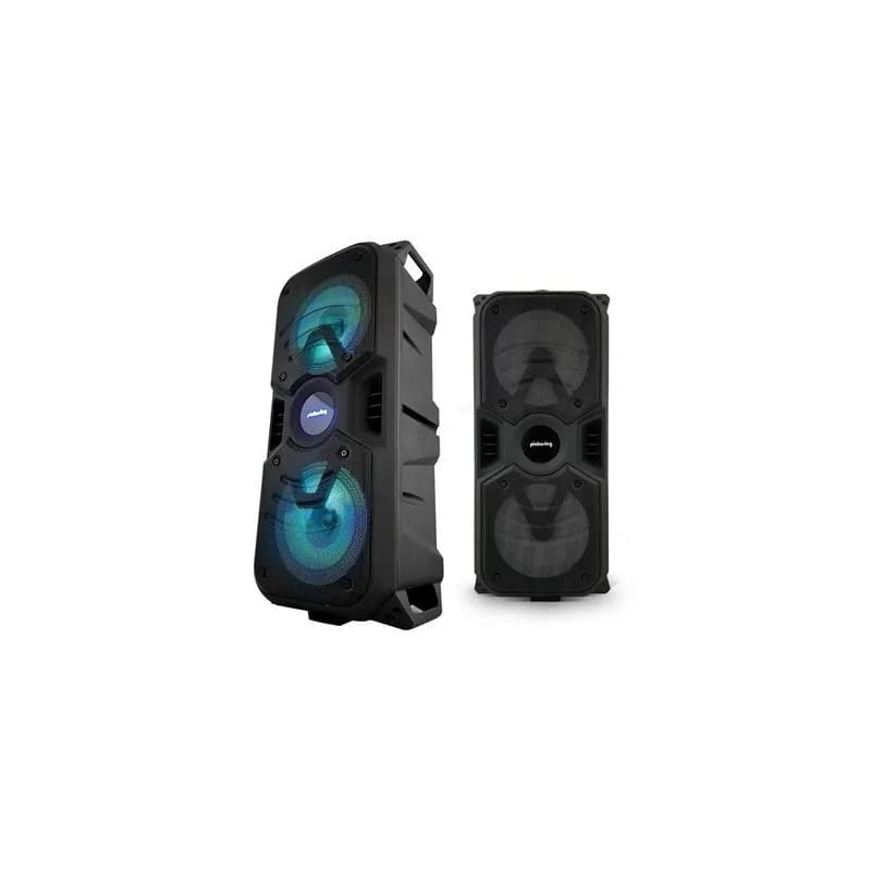WE Enceinte High Power CELEST avec jeux de lumières, Bluetooth, FM, 400 W