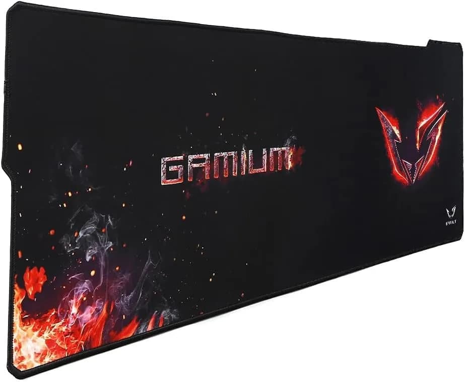 Tapis de Souris Gaming XXL, Grand Souris Tapis Mousepad Tapis Clavier Tapis de Bureau Compatible Souris Laser Optique PC Gamer antidérapant Surface spéciale texturée