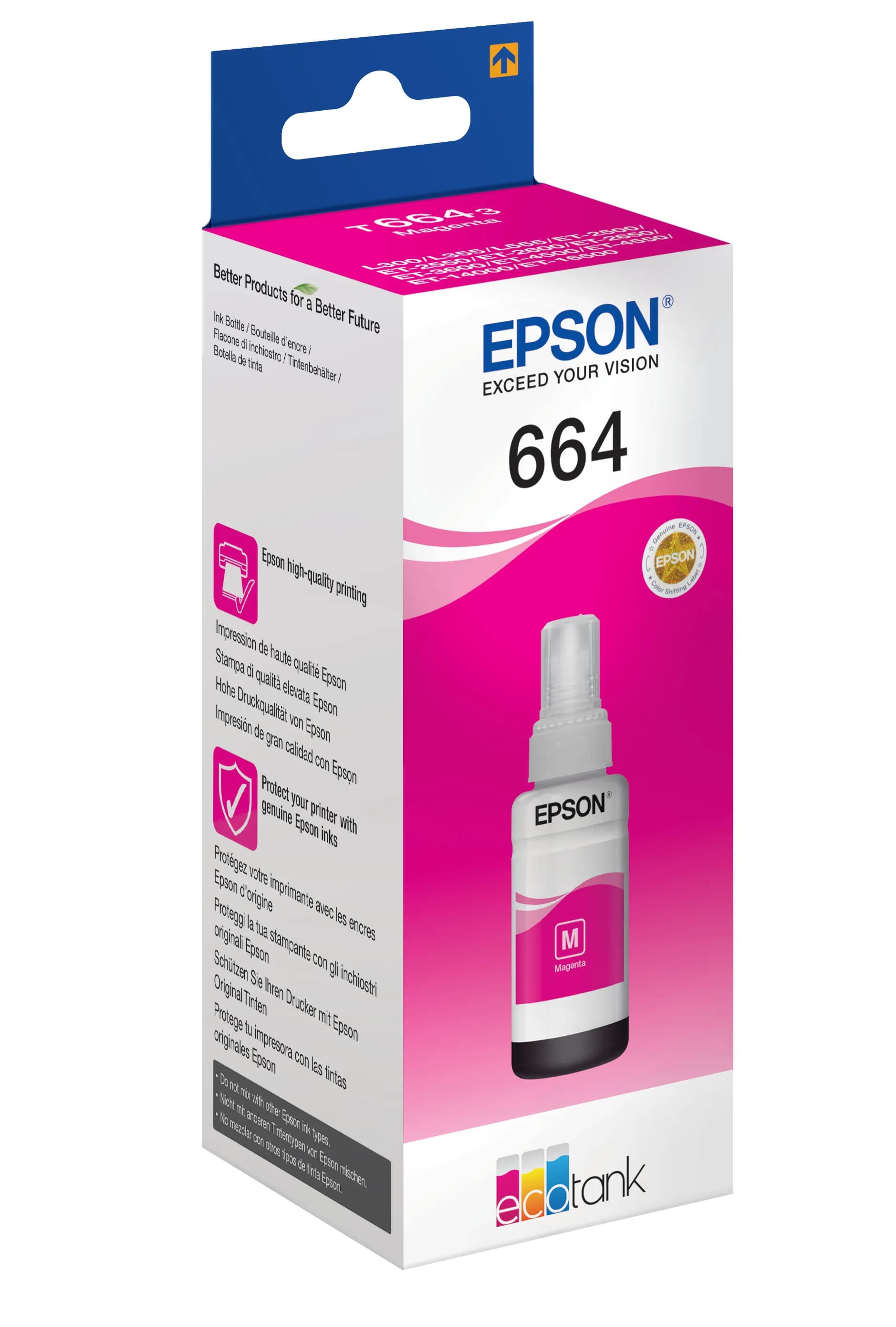 Epson 664 Bouteille d’encre magenta EcoTank