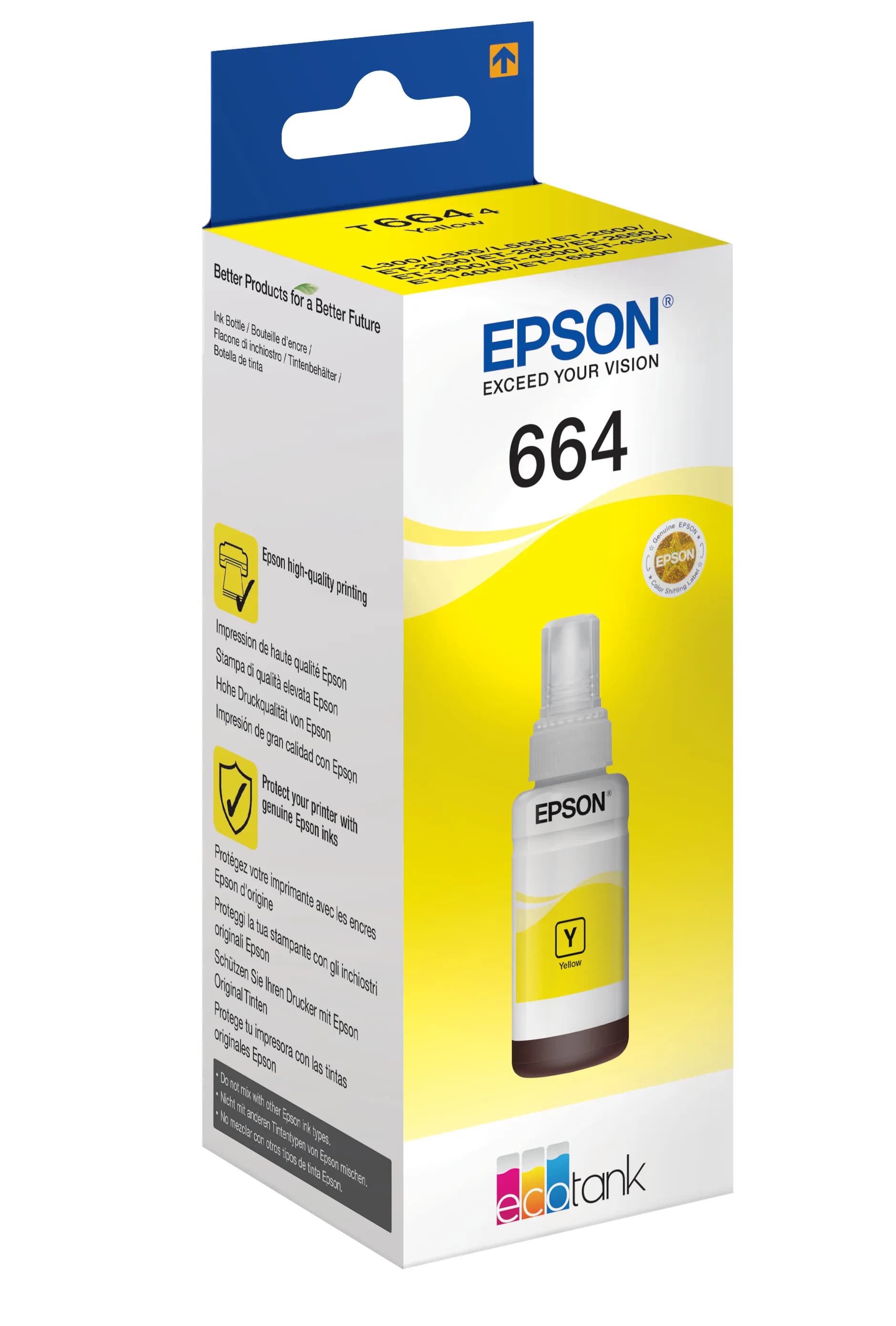 Epson 664 Bouteille d’encre jaune EcoTank