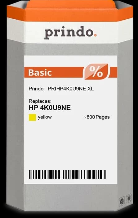 Prindo Basic XL – Cartouche d’encre compatible HP 924e – Jaune