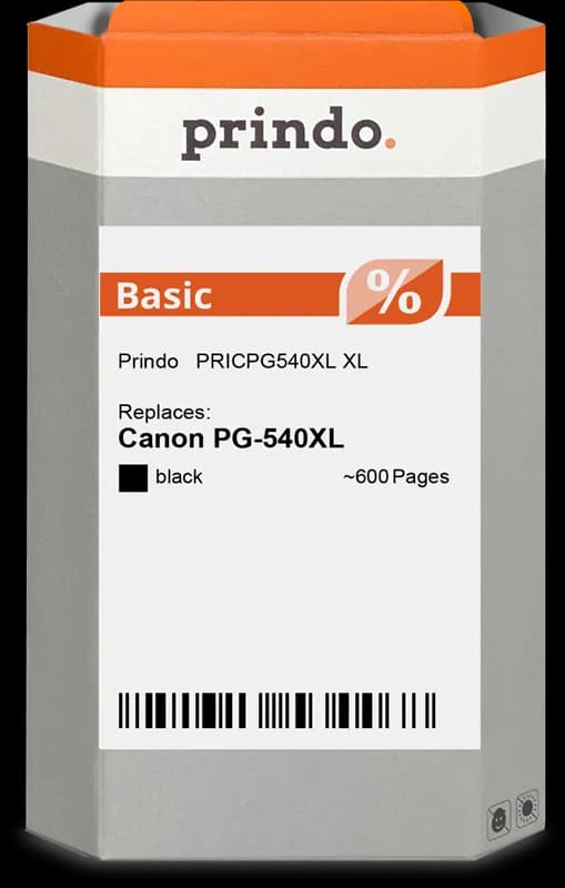 Prindo Basic XL PRICPG540XL - Cartouche d'encre compatible Canon PG-540XL - Noir