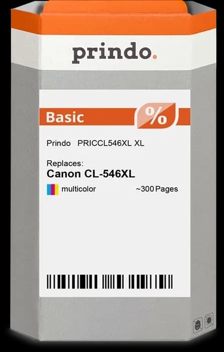 Prindo Basic XL PRICCL546XL Cartouche d’encre multicolore compatible Canon CL-546XL