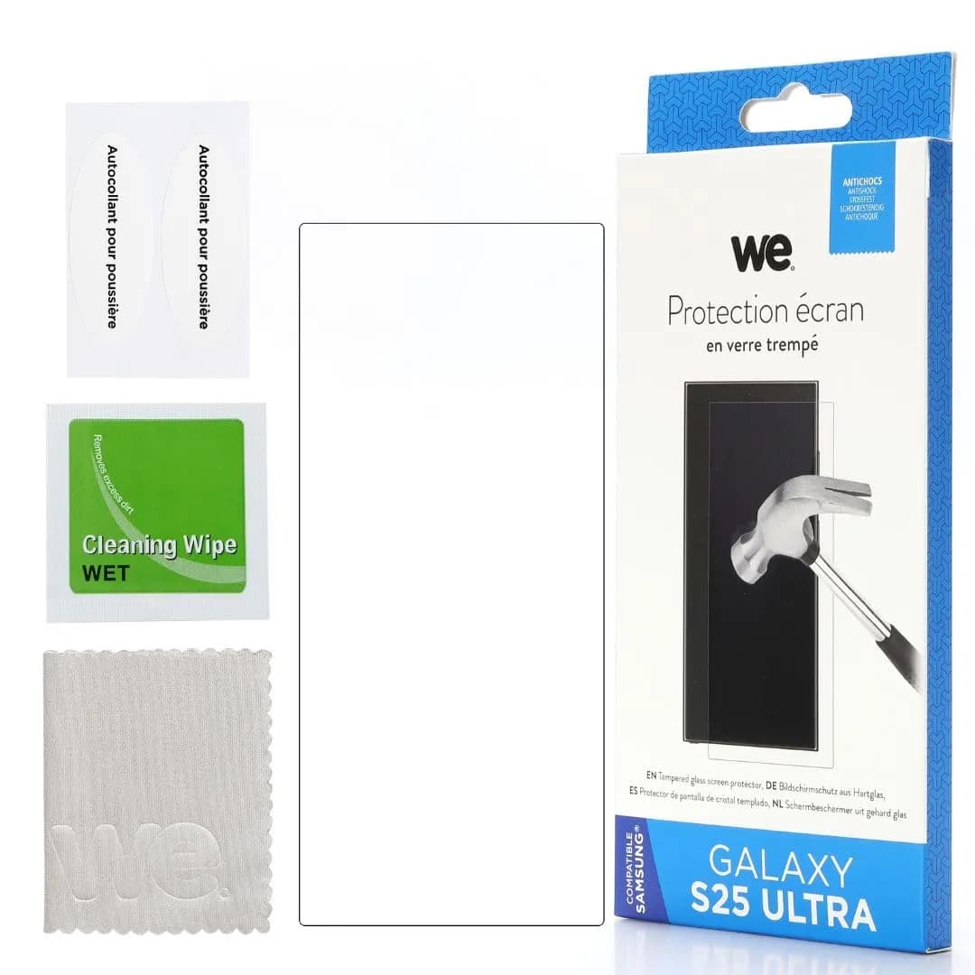 WE verre trempé pour Samsung Galaxy S25 Ultra