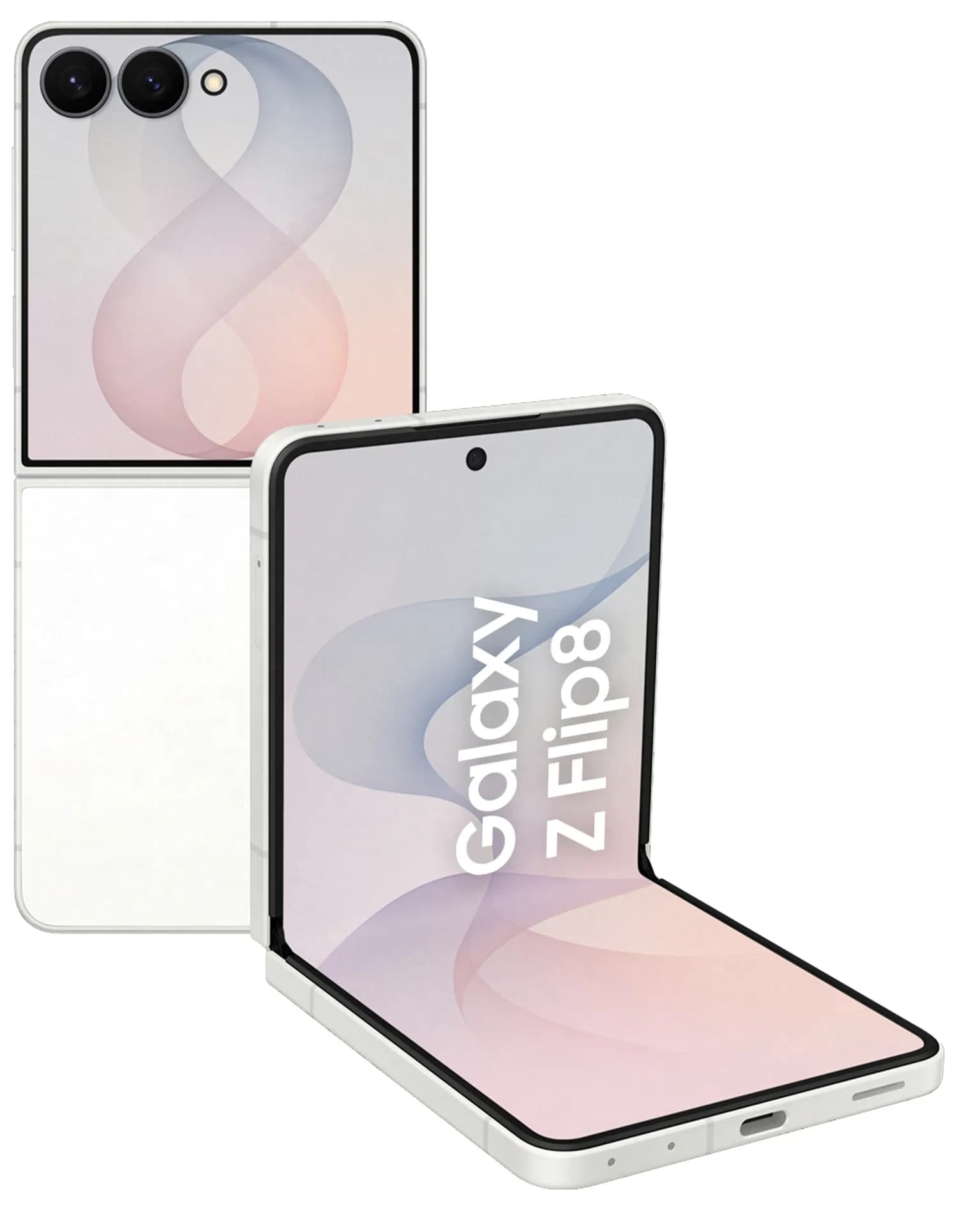 Samsung Galaxy Z Flip8 17,5 cm (6.9") Double SIM 5G USB Type-C 12 Go 256 Go 4300 mAh Crème