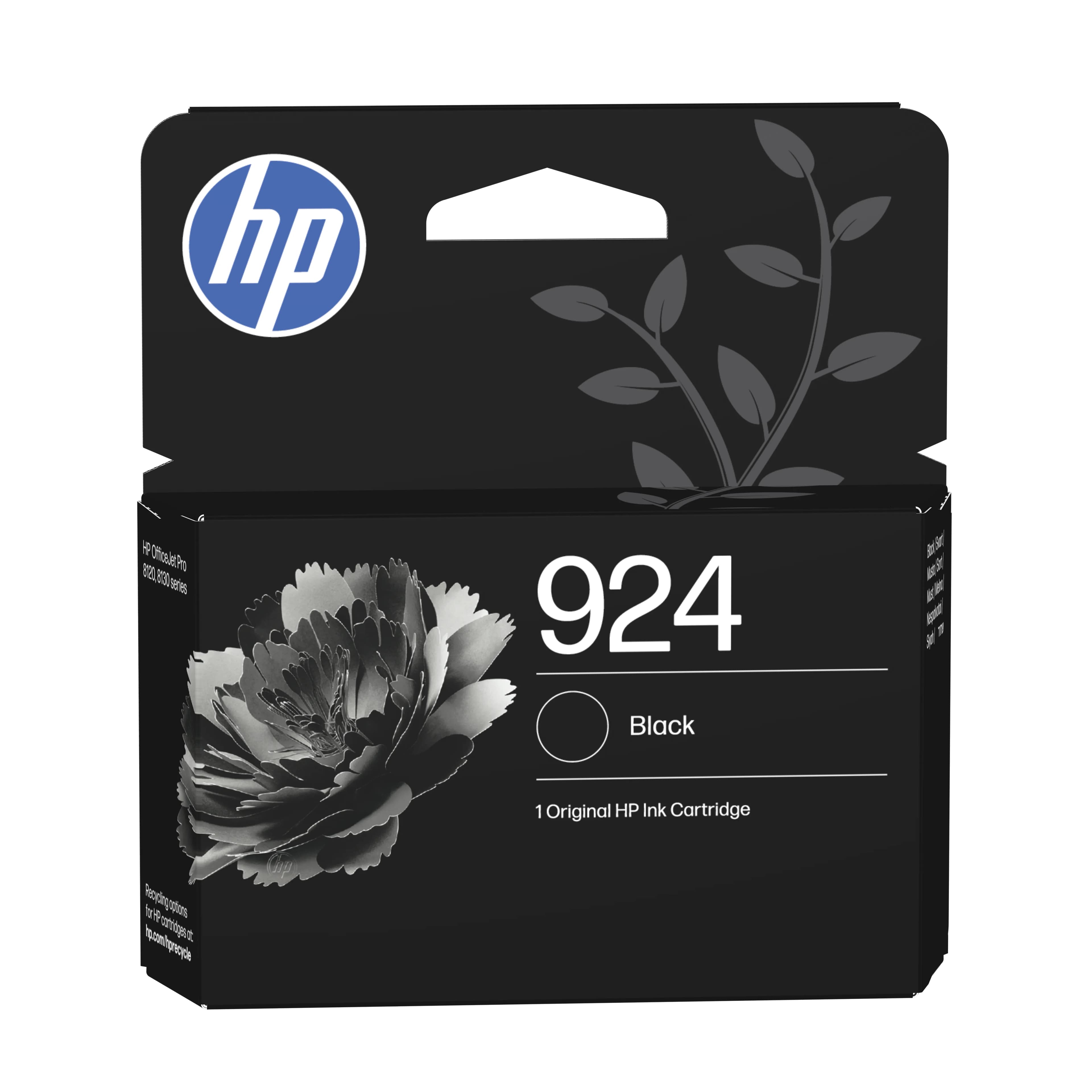 HP 924 Cartouche Encre Authentique Noir